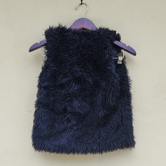 Dollhouse Kids Plush Black Vest - Picture 7 of 7